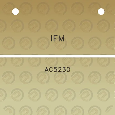 ifm-ac5230