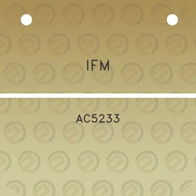 ifm-ac5233