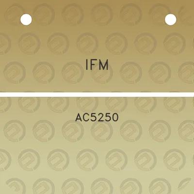 ifm-ac5250