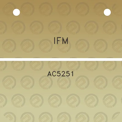 ifm-ac5251