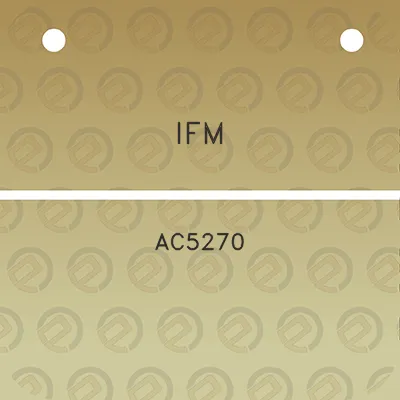 ifm-ac5270