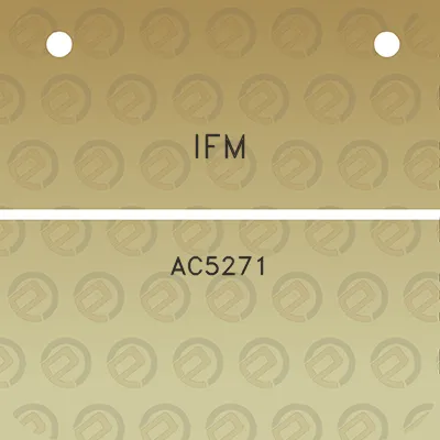 ifm-ac5271