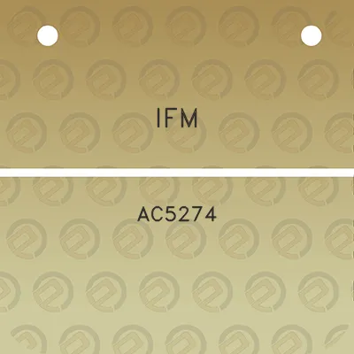 ifm-ac5274