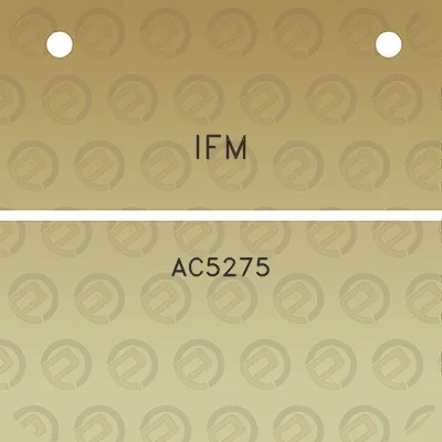 ifm-ac5275