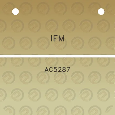 ifm-ac5287