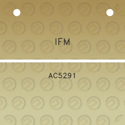 ifm-ac5291