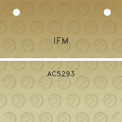 ifm-ac5293