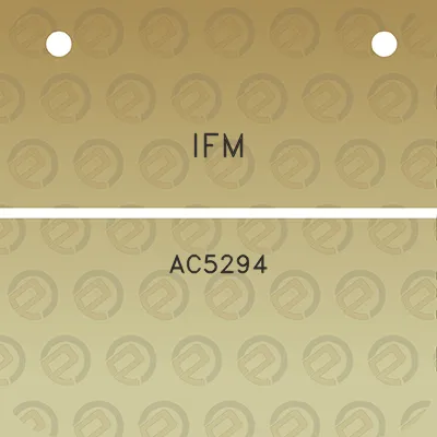 ifm-ac5294