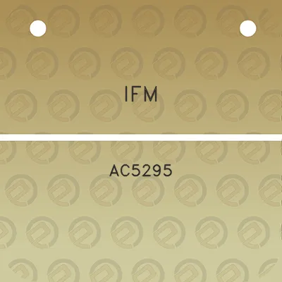 ifm-ac5295