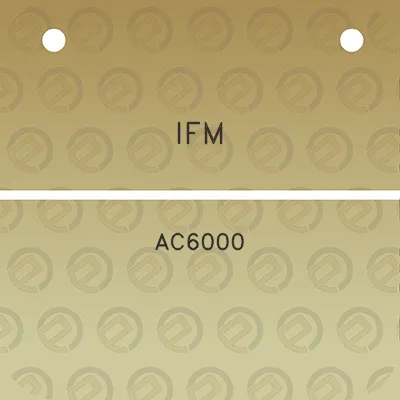 ifm-ac6000