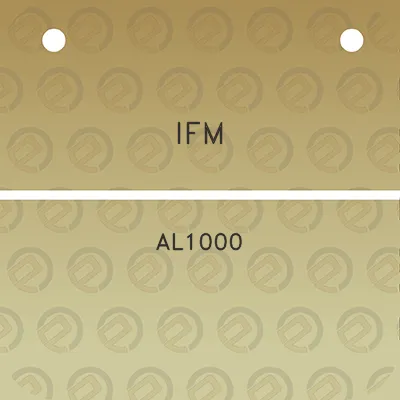 ifm-al1000