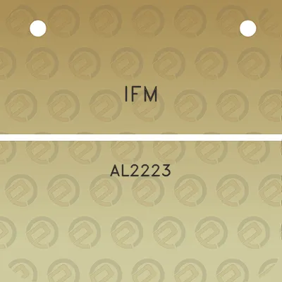 ifm-al2223