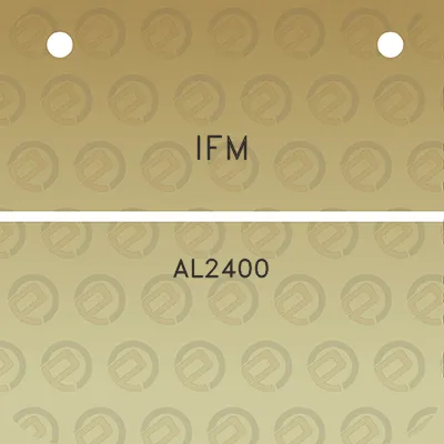 ifm-al2400