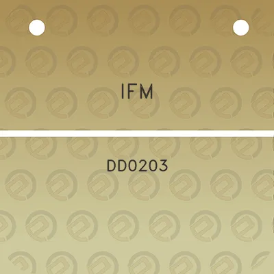 ifm-dd0203