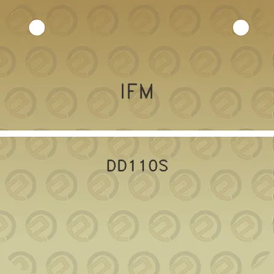 ifm-dd110s