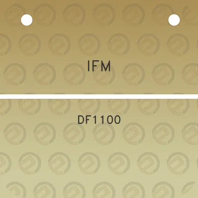 ifm-df1100