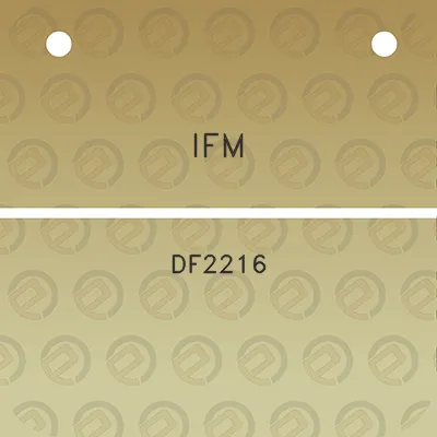 ifm-df2216