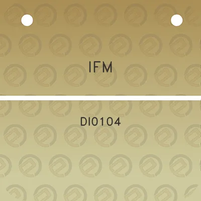 ifm-di0104