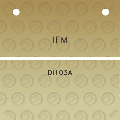 ifm-di103a