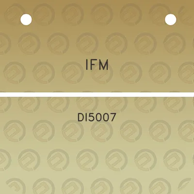 ifm-di5007