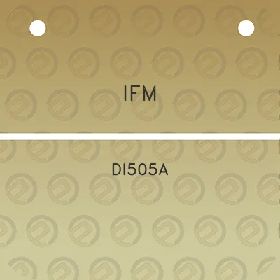 ifm-di505a