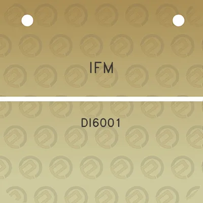 ifm-di6001