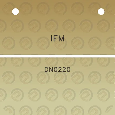 ifm-dn0220