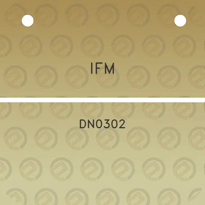 ifm-dn0302