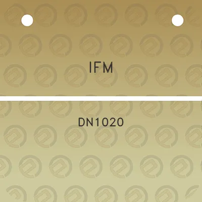 ifm-dn1020