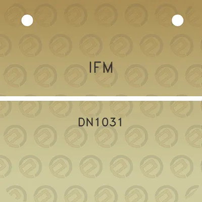 ifm-dn1031