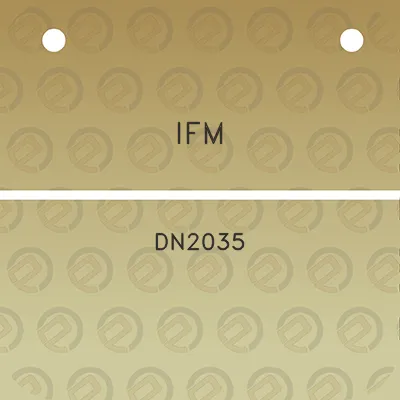 ifm-dn2035