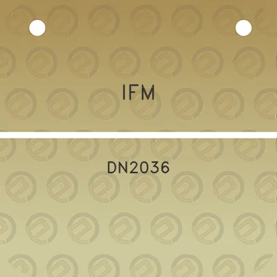 ifm-dn2036