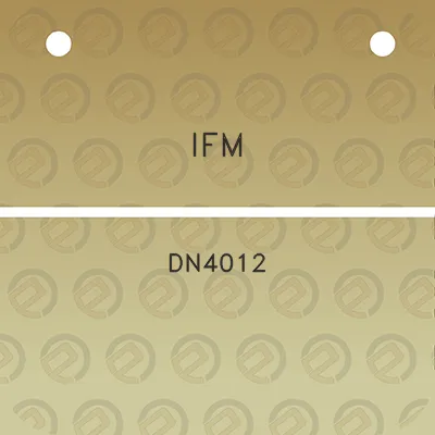 ifm-dn4012