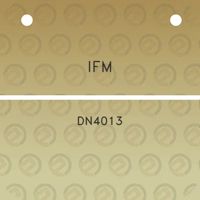 ifm-dn4013