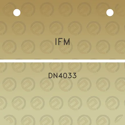 ifm-dn4033