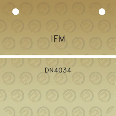 ifm-dn4034