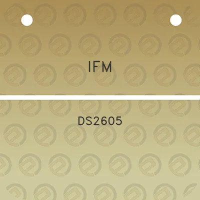 ifm-ds2605