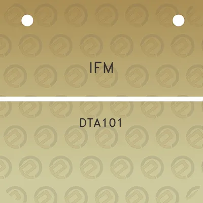 ifm-dta101