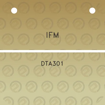 ifm-dta301