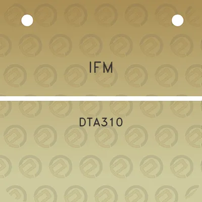 ifm-dta310