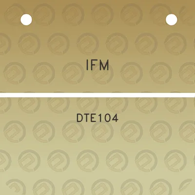 ifm-dte104