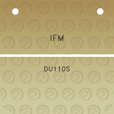 ifm-du110s