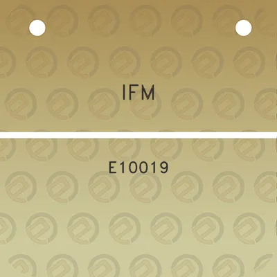 ifm-e10019