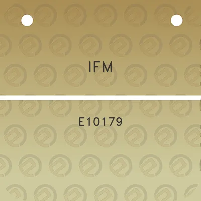 ifm-e10179