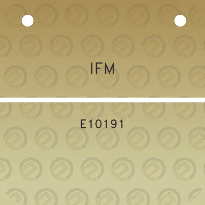 ifm-e10191