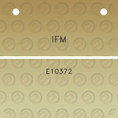 ifm-e10372