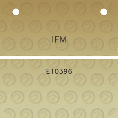 ifm-e10396