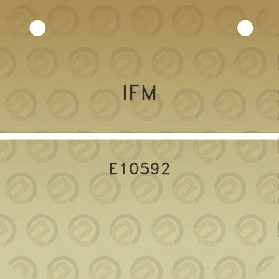 ifm-e10592