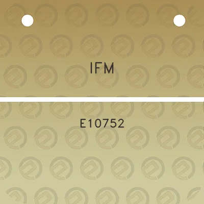 ifm-e10752