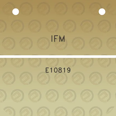 ifm-e10819